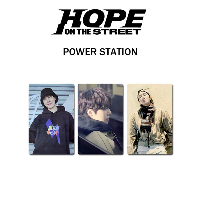 [PRE-ORDER] BTS J-HOPE Jack On The Street (pack of 3 ) unofficial photocards