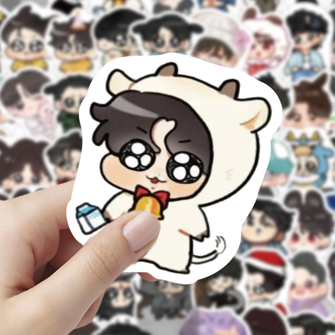 BTS Jungkook NEW stickers (60pcs)