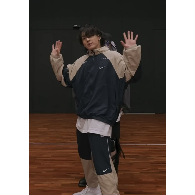 [PRE-ORDER] Like Jungkook Nike x CE Track Jacket (Navy/Tan)