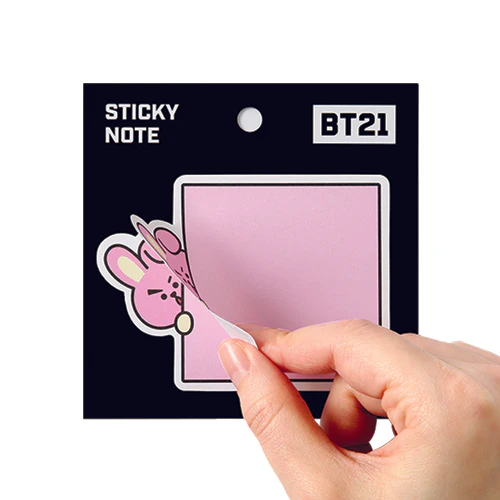 [PRE-ORDER] BTS BT21 post-it (SQUARE)