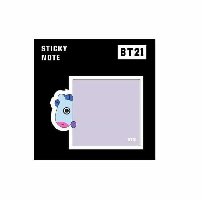 [PRE-ORDER] BTS BT21 post-it (SQUARE)