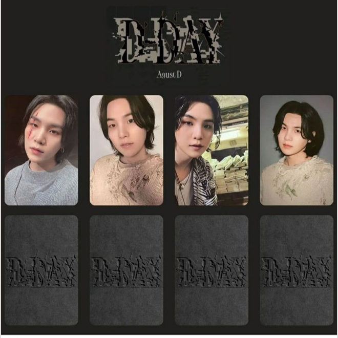 [PRE-ORDER] BTS Agust D D-Day Tour Unofficial Photocards