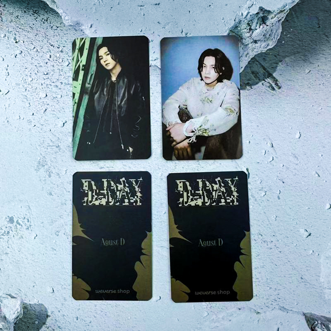 [PRE-ORDER] BTS Agust D D-Day Tour Unofficial Photocards