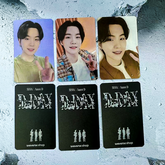 [PRE-ORDER] BTS Agust D D-Day Tour Unofficial Photocards