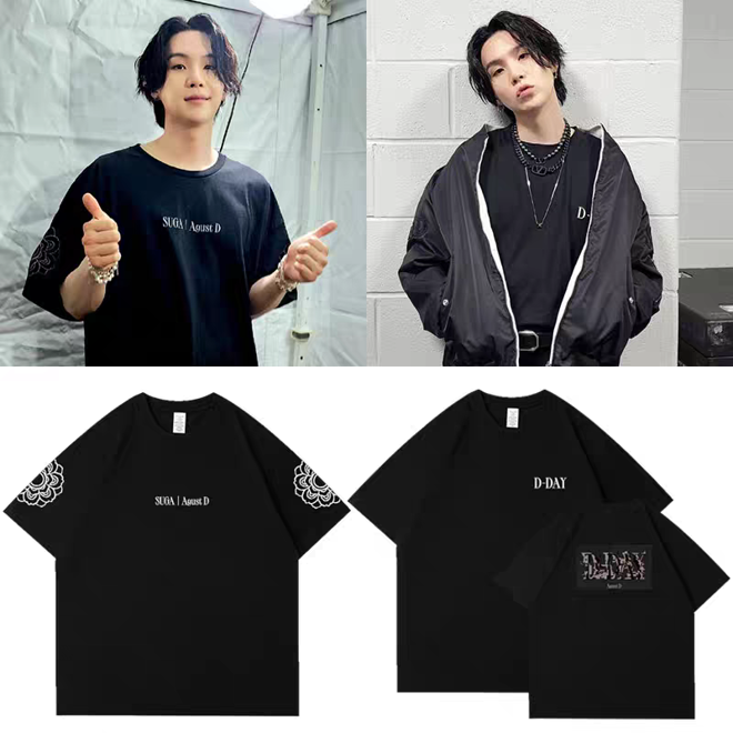 [PRE-ORDER] BTS Agust D 'Road To D-Day' merch T-Shirt