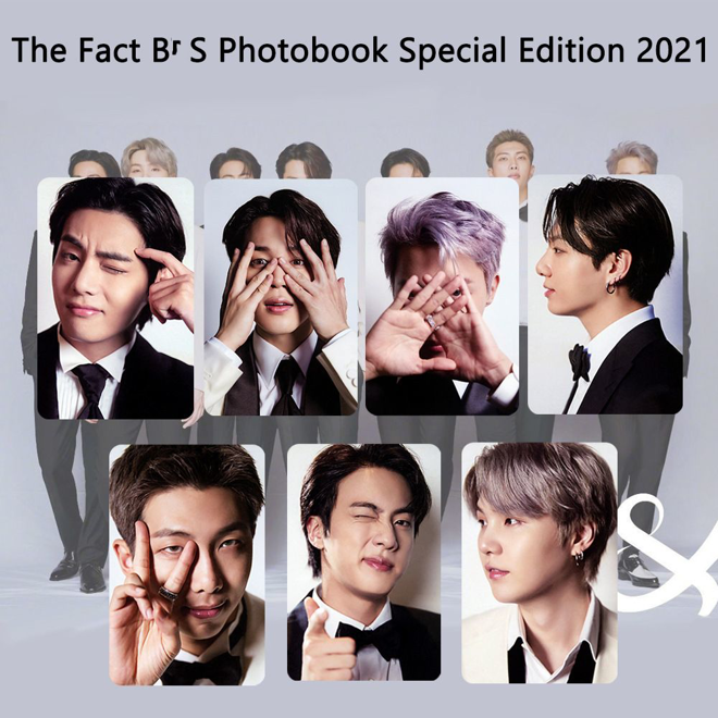[PRE-ORDER] BTS 'The Fact Photobook' Special Edition Unofficial Photocards