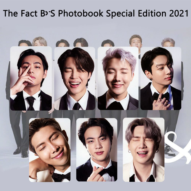 [PRE-ORDER] BTS 'The Fact Photobook' Special Edition Unofficial Photocards