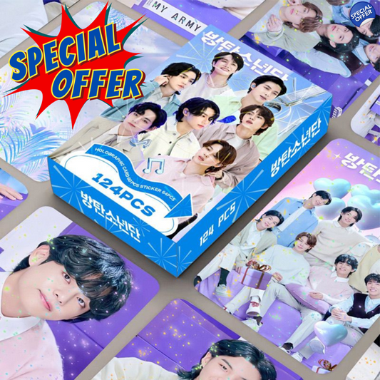 [PRE-ORDER] BTS Festa lomocards (124pcs)