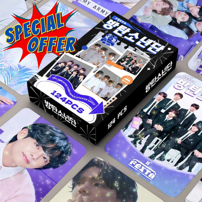 [PRE-ORDER] BTS Festa lomocards (124pcs)