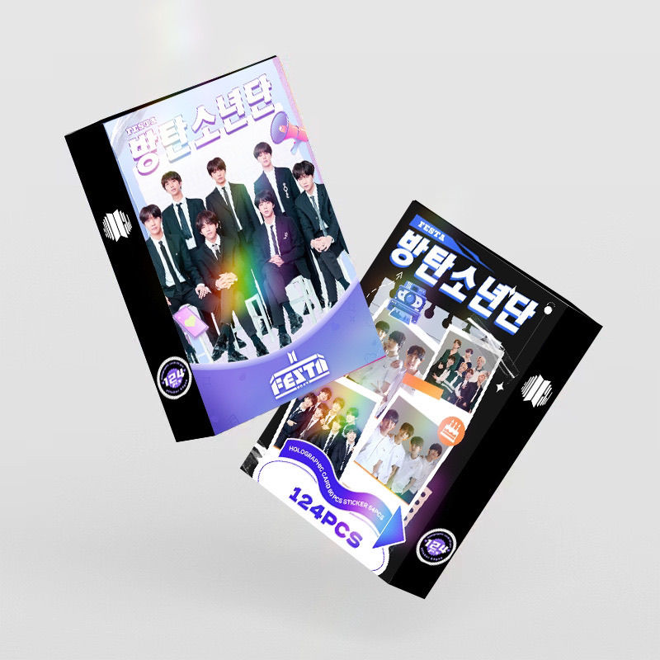[PRE-ORDER] BTS Festa lomocards (124pcs)