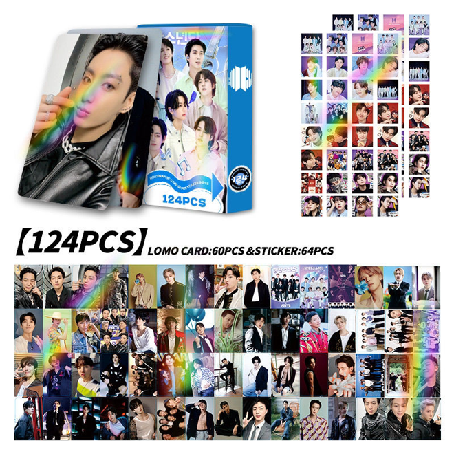 [PRE-ORDER] BTS Festa lomocards (124pcs)