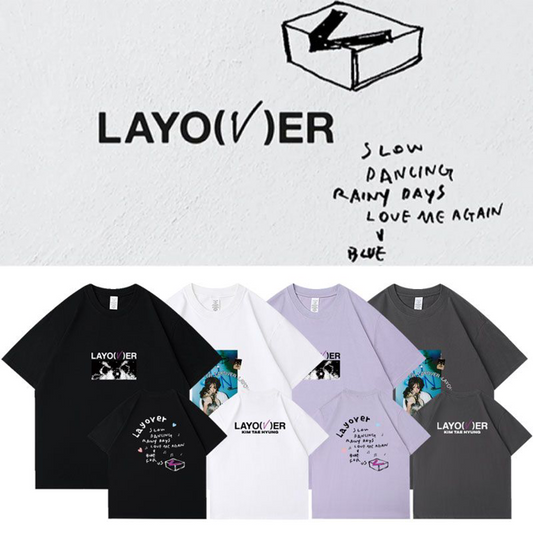 [PRE-ORDER] BTS Taehyung Layover T-shirt