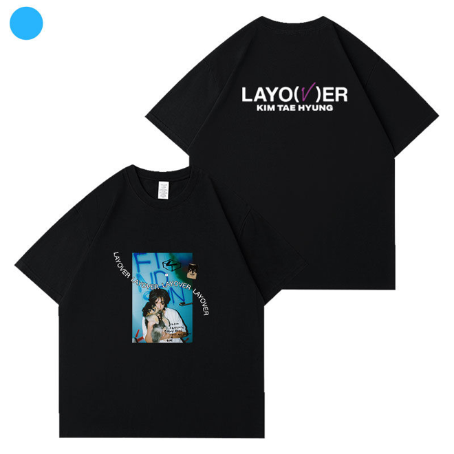 [PRE-ORDER] BTS Taehyung Layover T-shirt