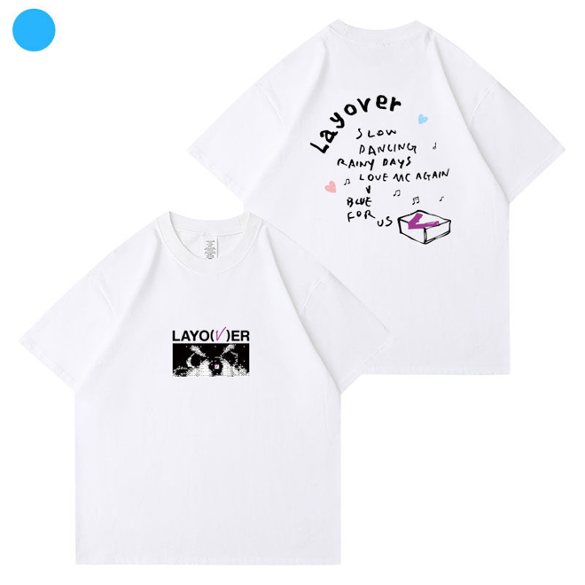 [PRE-ORDER] BTS Taehyung Layover T-shirt