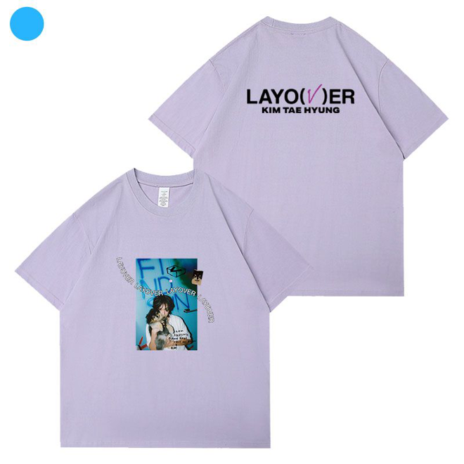 [PRE-ORDER] BTS Taehyung Layover T-shirt