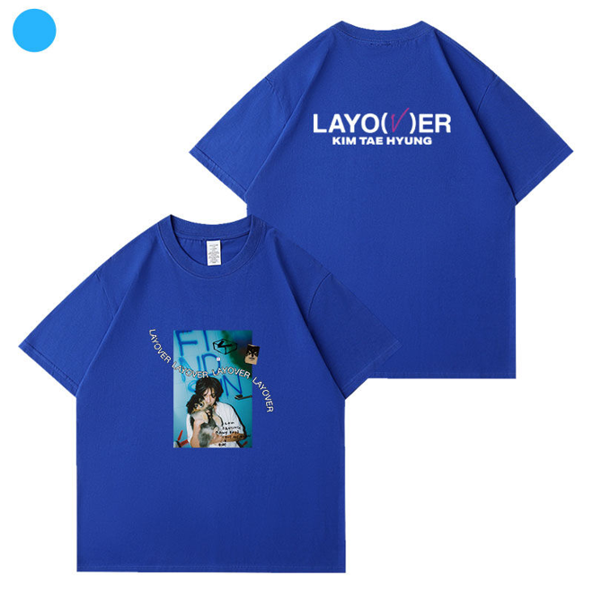 [PRE-ORDER] BTS Taehyung Layover T-shirt