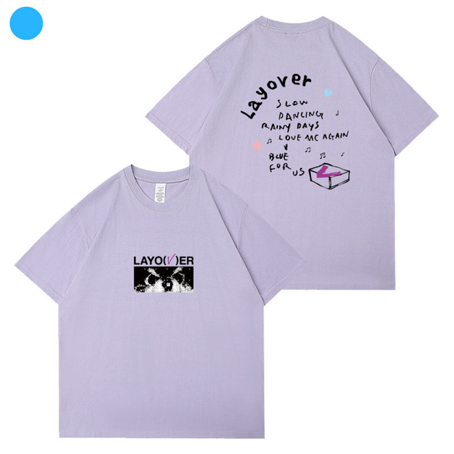 [PRE-ORDER] BTS Taehyung Layover T-shirt