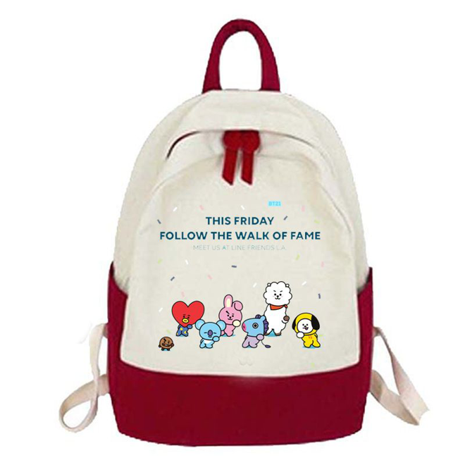 [PRE-ORDER] BT21 Candy Colors Backpack