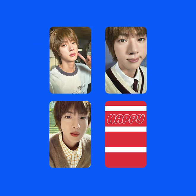[PRE-ORDER] BTS Jin Happy Unofficial Photocards