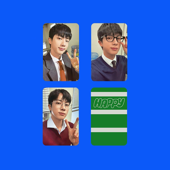 [PRE-ORDER] BTS Jin Happy Unofficial Photocards