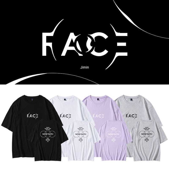 [PRE-ORDER] BTS Jimin 'FACE' T-shirts
