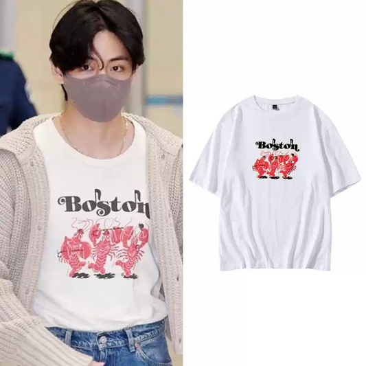 [PRE-ORDER] BTS Taehyung same style airport T-shirt