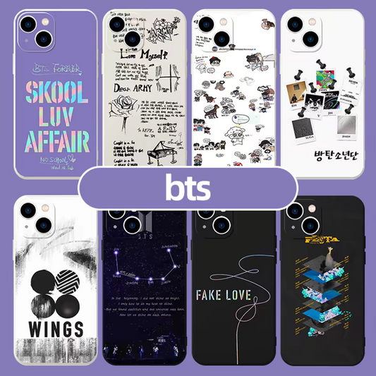 [PRE-ORDER ONLY] BTS Phone Cases (iPhone & Huawei)