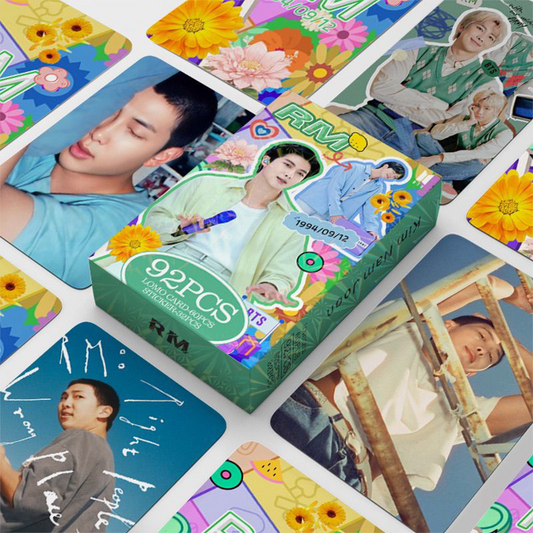 [PRE-ORDER] BTS RM - Right Place Wrong Person lomocards (92pcs)