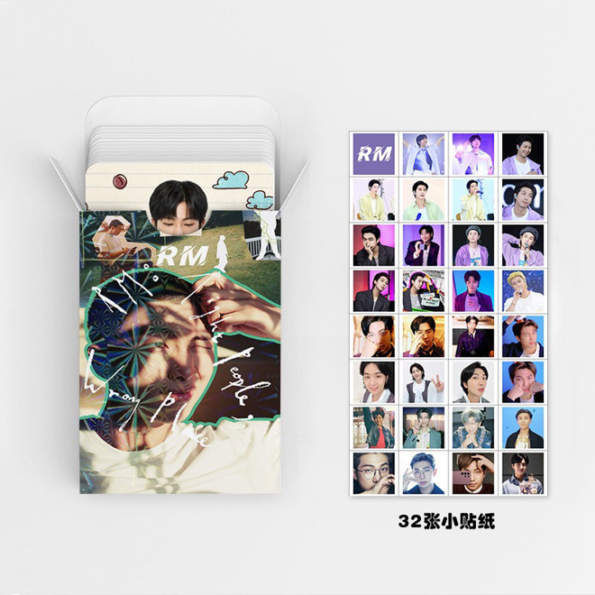 [PRE-ORDER] BTS RM - Right Place Wrong Person lomocards (92pcs)