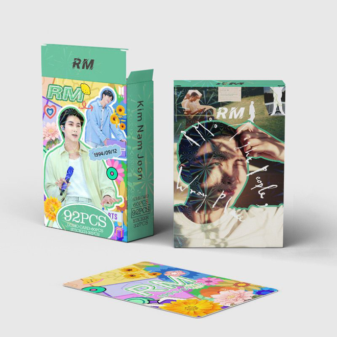 [PRE-ORDER] BTS RM - Right Place Wrong Person lomocards (92pcs)