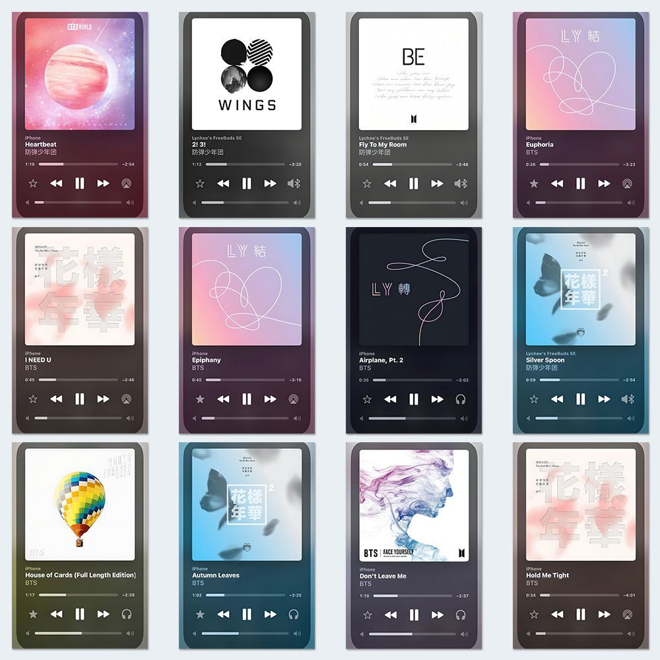 [PRE-ORDER] BTS Discography Big Sticker Set (108 pcs)