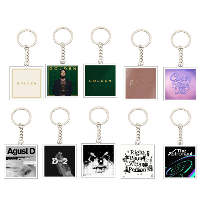 [PRE-ORDER] BTS Solo Discography Acrylic Keyring