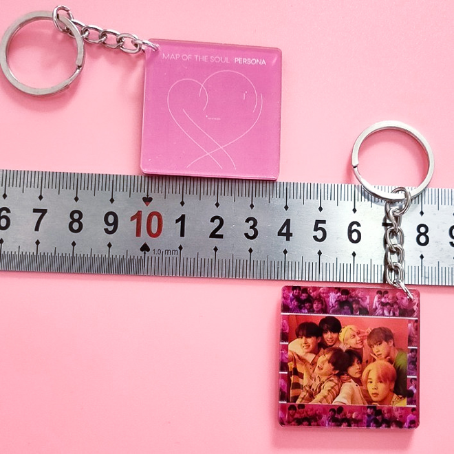 [PRE-ORDER] BTS Solo Discography Acrylic Keyring
