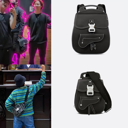[PRE-ORDER] BTS Jimin Gallop Crossbody Bag & Jungkook Gallop Shoulder Bag
