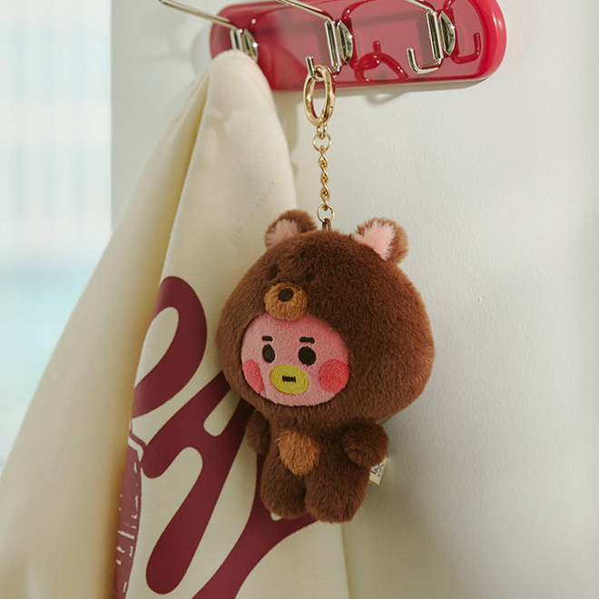 [PRE-ORDER] BTS BT21 Fluffy Plush Keyring