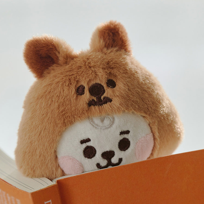 [PRE-ORDER] BTS BT21 Fluffy Plush Keyring