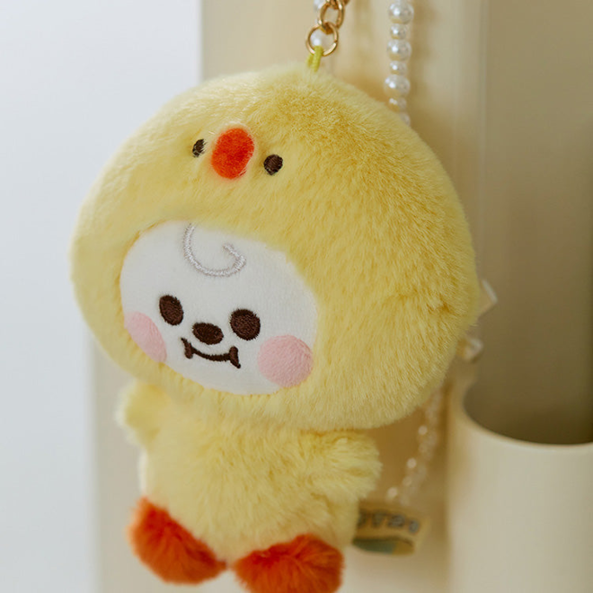 [PRE-ORDER] BTS BT21 Fluffy Plush Keyring