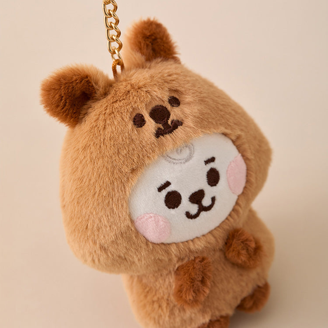 [PRE-ORDER] BTS BT21 Fluffy Plush Keyring