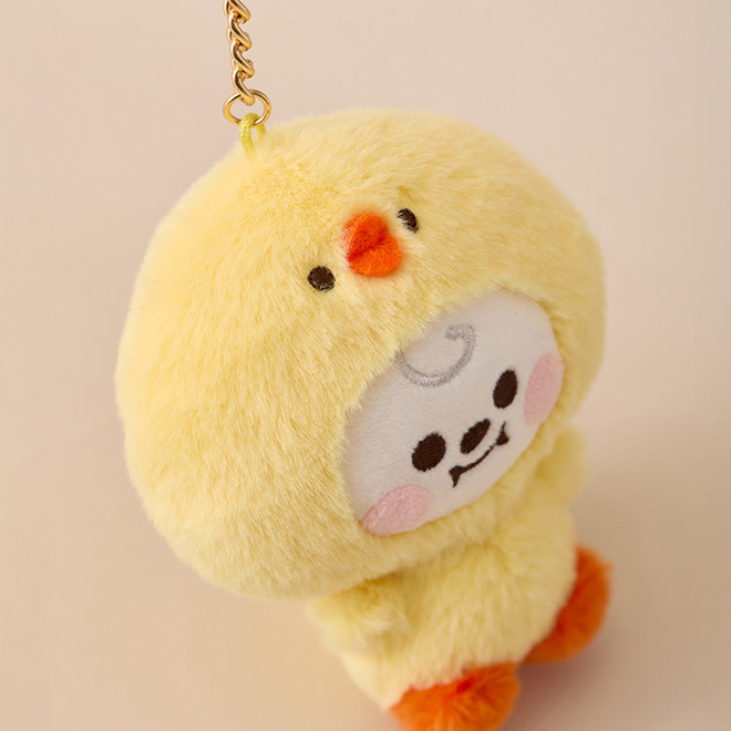 [PRE-ORDER] BTS BT21 Fluffy Plush Keyring