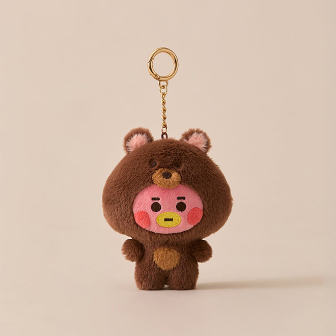 [PRE-ORDER] BTS BT21 Fluffy Plush Keyring