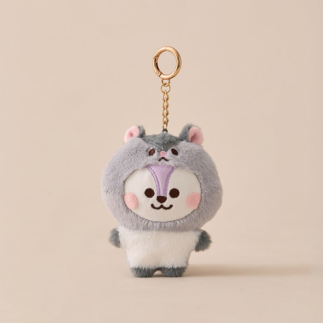 [PRE-ORDER] BTS BT21 Fluffy Plush Keyring