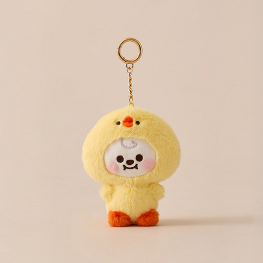 [PRE-ORDER] BTS BT21 Chimmy Fluffy Plush Keyring