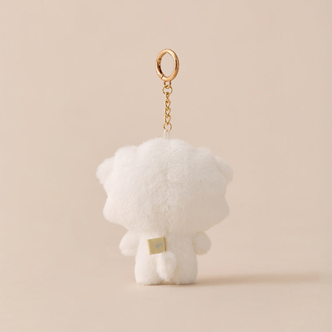 [Në Gjendje] BTS BT21 Fluffy COOKY Plush Keyring