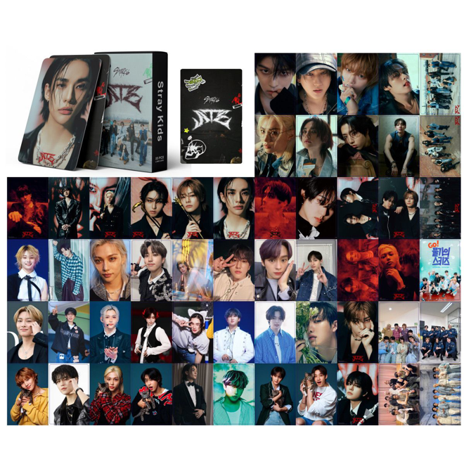 [PRE-ORDER] Stray Kids ATE holographic lomocards (55pcs)