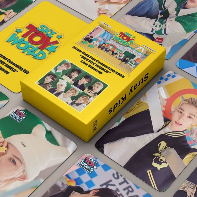 [PRE-ORDER] Stray Kids Toy Wold lomocards (55pcs)