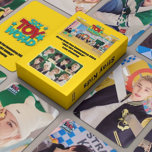 [PRE-ORDER] Stray Kids Toy Wold lomocards (55pcs)