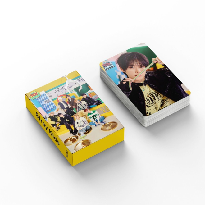 [PRE-ORDER] Stray Kids Toy Wold lomocards (55pcs)