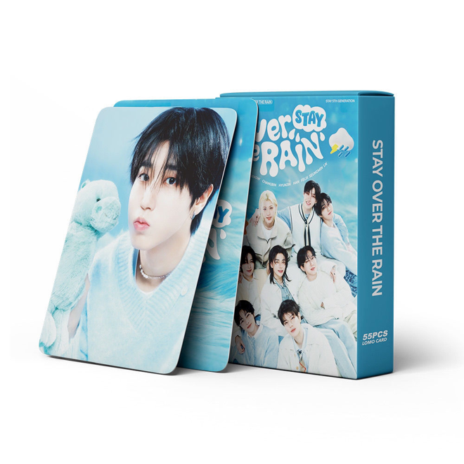[PRE-ORDER] Stray Kids Stay over the rain lomocards (55pcs)
