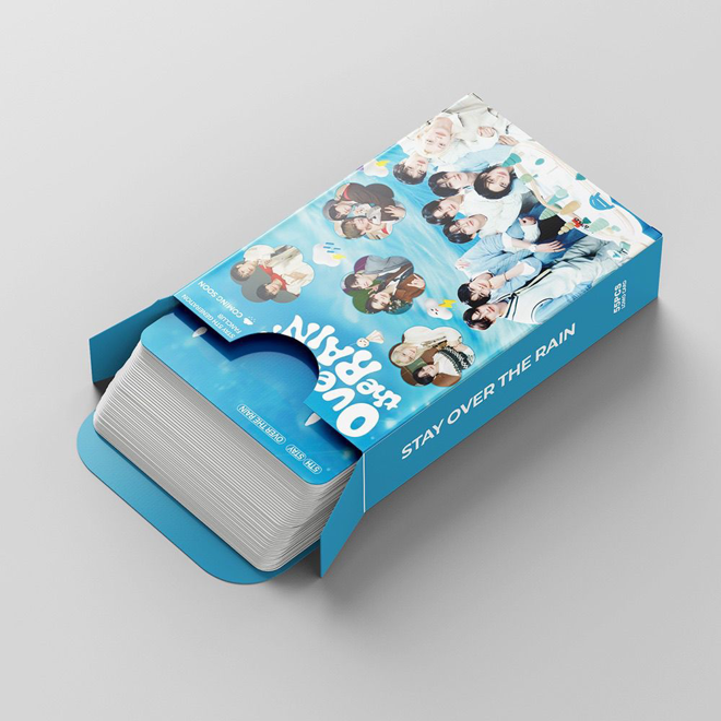 [PRE-ORDER] Stray Kids Stay over the rain lomocards (55pcs)