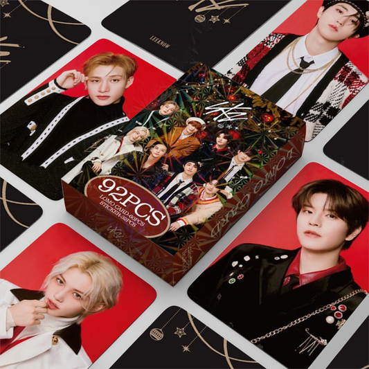 [PRE-ORDER] Stray Kids Christmas lomocards (92pcs)